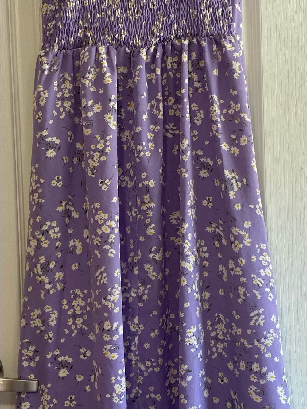 Floral Sun Dress in Lavender - Picture 5 of 6